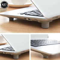 4pcs/set PVC Laptop Heat Reduction Pads Non-slip Mat Heat Cooling Feet Stand Holder Cooling Pad Desk Set Stationery Accessory
