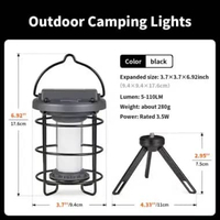 LAMPU CAMPING MINI DENGAN TRIPOD NATUREHIKE CNH22DQ008