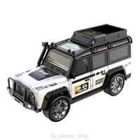 รถ RC มินิ สเกล 1:64 รุ่นรถอัลลอยด์ รถออฟโรด โมเดลจำลอง พร้อมไฟ ของเล่นเด็ก รีโมทคอนโทรล 2.4G การควบ