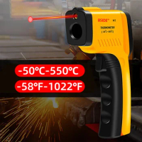 BSIDE Infrared Thermometer -50~550C Professional Digital IR-LCD Temperature Meter Non-contact Laser Thermometers Pyrometer