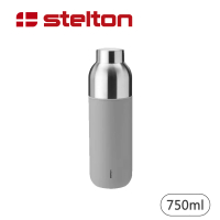 【Stelton】Keep Warm真空保溫瓶750ml(淺灰)