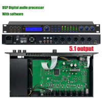 Paulkitson KX500 Digital DSP Reverberation Vocal Audio Effect Processor Karaoke Professional Microphone Anti-Howling Processor
