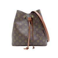 【二手名牌BRAND OFF】LOUIS VUITTON LV 路易威登 棕色 原花帆布 NeoNoe MM 肩背包 水桶包 M44887