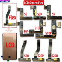 5Pcs Original LCD Touch Screen Image Flex Cable For Samsung Galaxy S8 Plus S9 S10 5G S9 Plus S20 S21 S22 Ultra S20 Plus lcd flex