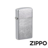 【Zippo】窄版經典拉絲防風打火機(美國防風打火機)