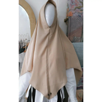 BELYANZA SYARI - Arisa Khimar Cream Muslim Wanita