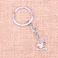 20pcs graduation cap and diploma Keychain 17*16mm Pendants Car Key Chain Ring Holder Keyring Souvenir Jewelry Gift