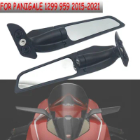 For DUCATI PANIGALE 1299 959 2015 2016-2021 Modified Winglet Mirror Rearview Mirror Rotating Side Mirrors Motrcycle Accessories