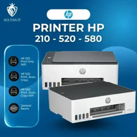 Printer Smart Tank HP 210 (Print, Wifi) / 520 (Print,Scan,Copy) / 580 (Print,Scan,Copy, Wifi) HP 520