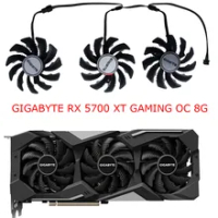 75MM PLD08010S12HH,GPU Cooler,Graphics Cards Fan,For GIGABYTE AORUS GTX 1660 Ti 6G,RTX 2060 SUPER GAMING OC 8G,Replace T128010SU
