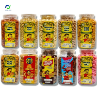 ( TOPLES JERAPAH ) Aneka Camilan Kering Kacang Koro Kacang Atom Ribut Chips Pang Pang Bidaran Keju A