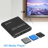 Portable High-definition Multimedia Player Mini Media Player 1080P Mini HDD Media Box TV Box Video Multimedia Player