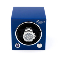 【Rapport】英國瑞伯特 手錶自動上鍊盒 EVO 1支裝 免插電 木質鋼琴烤漆(機械錶專用 錶盒 上鍊盒 上鏈盒)