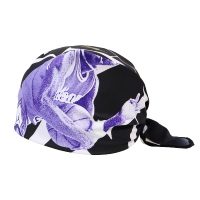 【NIKE 耐吉】方巾 Jordan Bandana Printed 黑 紫 多功能 頭巾 口鼻罩 圍巾 喬丹(J100353897-2OS)