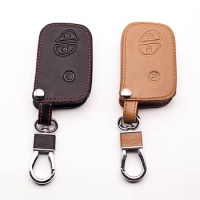 leather car key cover case for Lexus smart key ES 300h 250 350 IS GS CT200h RX CT200 ES240 GX400 LX570 RX270 remote control case