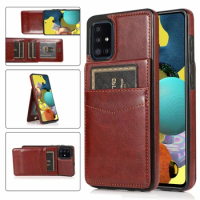 Wallet Case for Samsung Galaxy S21 Ultra Note 20 Ultra A12 A52 A72 A51 A71 S20 FE Card Slot Coque Funda Phone Case Cover Capa