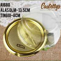 Kotak Mika Bulat A1680 buat Mini Cake Bolu Sponge Cake Chiffon