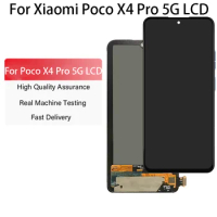 6.67'' Super AMOLED LCD For Xiaomi Poco X4 Pro 5G LCD Touch Screen Digitizer Assembly For Poco X4 Pr