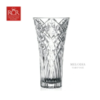 RCR義大利Melodia奢華水晶玻璃花瓶30cm