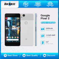 Original Google Pixel 2 4G Mobile Phone 5.0'' 4GB RAM 64GB/128GB ROM Cellphone NFC Octa Core Android Smartphone