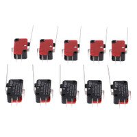 utake10pcs V-153-1C25 Limit Switches Long Straight SPDT Micro Switch