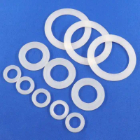 5~200pcs 11~57mm Silicone Washer Aquarium Fish Tank Accessories Water Connector -40~200℃ Temperature Resistance Sealing Gaskets