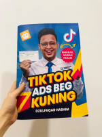 Buku TikTok Ads Beg Kuning - Panduan Step by Step, TikTok Ads setup latest, TikTok Ads Untuk affilia