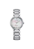 Citizen Citizen Eco-Drive White Mother Of Pearl Stainless Steel Women Watch EM0920-86D