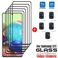 Full Cover Full Glue Tempered Glass For Samsung Galaxy A71 Screen Protector Glass For Samsung Galaxy A71 5G Camera Film