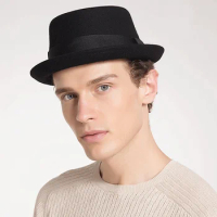 Wool Hat Fedora Hat For Men Fedora Hat For Women Adult Bowler Hats