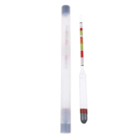 Triple Scale Hydrometer For Home Brew Wine Beer Cider Alcohol Testing 3Scale Hydrometer Wine Sugar Meter Gravity ABV Tester 1PC