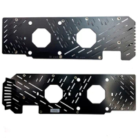For ZOTAC RTX2060 2070 2080 2080S 2080ti Plus Metal Backplate Replacement Accessories