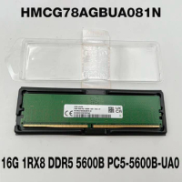 1PCS RAM 16GB 16G 1RX8 DDR5 5600B PC5-5600B-UA0 For SK Hynix Memory HMCG78AGBUA081N
