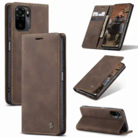 2024 Leather Case For Xiaomi Redmi Note 10 Pro Max Flip Wallet Magneitc Silicone Bumper Phone Cover On Xiomi Redmi Note 10S Pro
