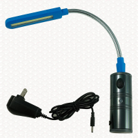 蛇管LED強磁鋁合金廣角工作燈8W(434.9018/充電式/夜間巡視/車輛檢修/外出野營/登山/夜釣)