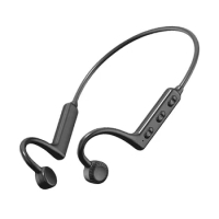 KS19 Bone Conduction Headphone Wireless Bluetooth V5.1 Headset TWS Hanging Ear Sports Earphone Handsfree With Mic Gaming Headset
