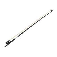 Violin Bow Pure Ponytail Performance Level Ebonies Bow Rod Violin Bow Black 4/4 Violin Bow Musical Instrument Accessories