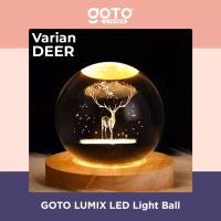Goto Living Goto Lumix Lampu Tidur Hias LED Bola Kristal Dekorasi Kamar Aesthetic