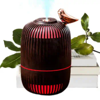 Desktop Humidifier Birdcage Shape Mist Humidifier Mist Air Humidifier With Colorful Light Quiet Desk Air Humidifier For