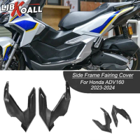 For Honda ADV160 2023-2024 Side Panel Fairing Cover Frame Protector ADV 160 Injection Body Cowl Motorcycle Accessories Unpainted