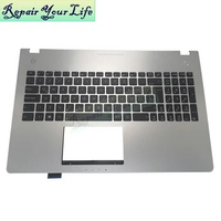 SP LA Latin Backlit Keyboard Palmrest for ASUS N56V N56VM N56VV N56 Upper Case C Shell 13GN9J1AM021-1 90R-N9J1K2T80U 6126LA00