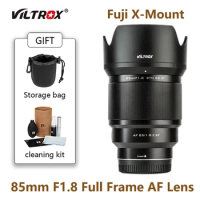 Viltrox 85MM F1.8 Full Frame Large Aperture Auto Focus Portrait Lens for Fuji X Mount Camera Fujifilm X-T4 X-T30 X-Pro2 X-T200