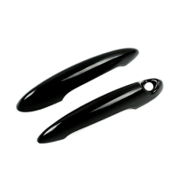 2Piece Gloss Black Door Outer Handle Car Door Handle Replacement Parts For BMW MINI Cooper S R50 R52 R53 R55 R56 R57 R58 R59 R61