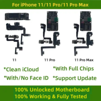 Fully Tested Motherboard for iPhone 11 Pro, Logic Board for iPhone 11 Pro Max, Free Clean iCloud, Full Chips, Unlocked Mainboard