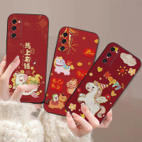 Ốp lưng dành cho Samsung S20 / S20 Plus / S20+ in hình Tết đỏ may mắn - ốp TPU chống sốc
