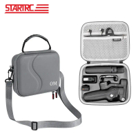 Sarung Pembawa, STARTRC, untuk DJI OM 7 / 7P, Sarung Penyimpanan, Bahan PU, Beg Bahu Perjalanan, Beg