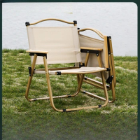 Outdoor Camping Kermit Chair, Ultra Light, Folding, Fishing Stool, Sketch