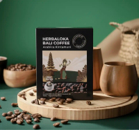 Drip Bag Arabica Kintamani (5 Sachet + Drip Filter) by Herbaloka Coffee Kopi Air