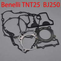250cc Motorcycle engine 72mm cylinder gasket moto cylinder head for Benelli BN251 TNT25 TNT250 BJ250-15 15A / BN TNT 25 250 251
