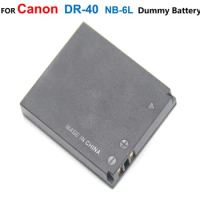 DR-40 DR40 DC Coupler NB-6LH NB-6L NB6L Fake Battery For Canon ACK-DC40 D20 D30 S90 S95 SD1200 SX520 SX530 SX600 SX610 SX700